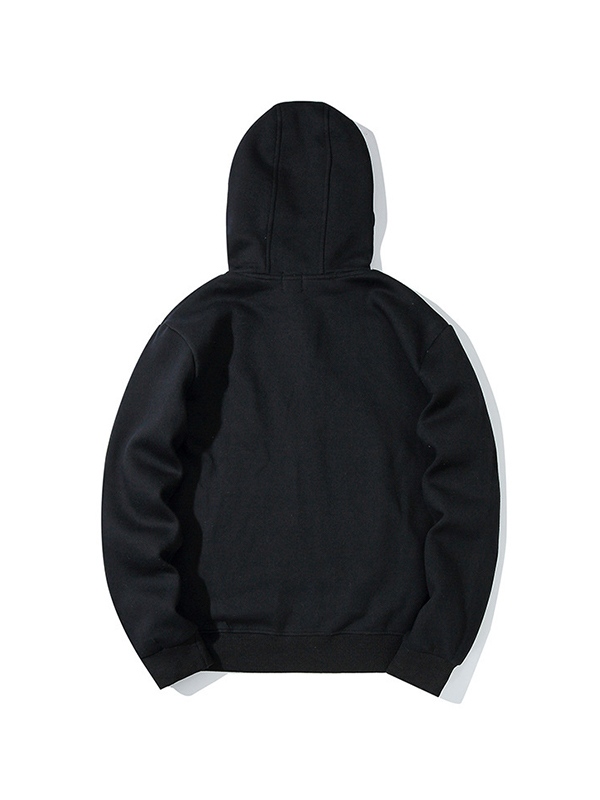 Sudadera con capucha extragrande con cremallera Lense para hombre-1