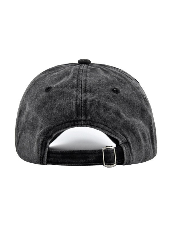Gorra de béisbol con bordado de letras y lavado vintage-2
